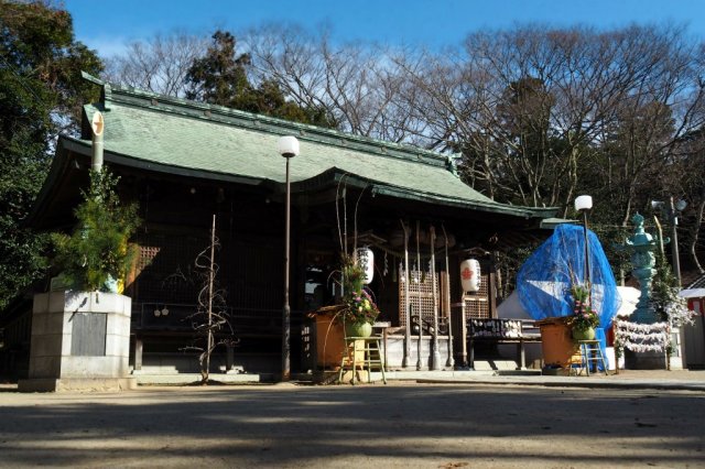 小名浜諏訪神社　節分追儺式